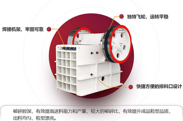 顎式破碎機(jī)性能穩(wěn)定